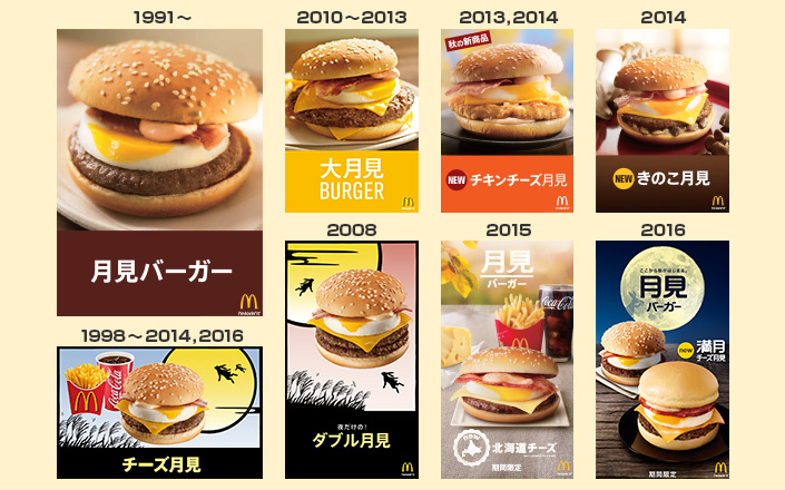 『月見バーガー』誕生秘話（引用：マクドナルド公式HP）